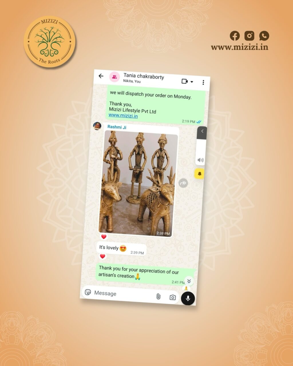 Instagram post from mizizitheroots. This post is in position 4.